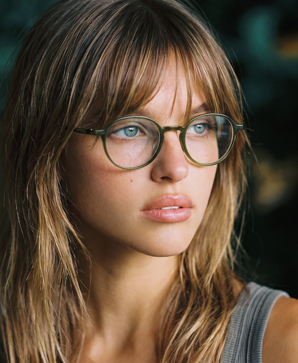 Lightweight Round Metal Glasses