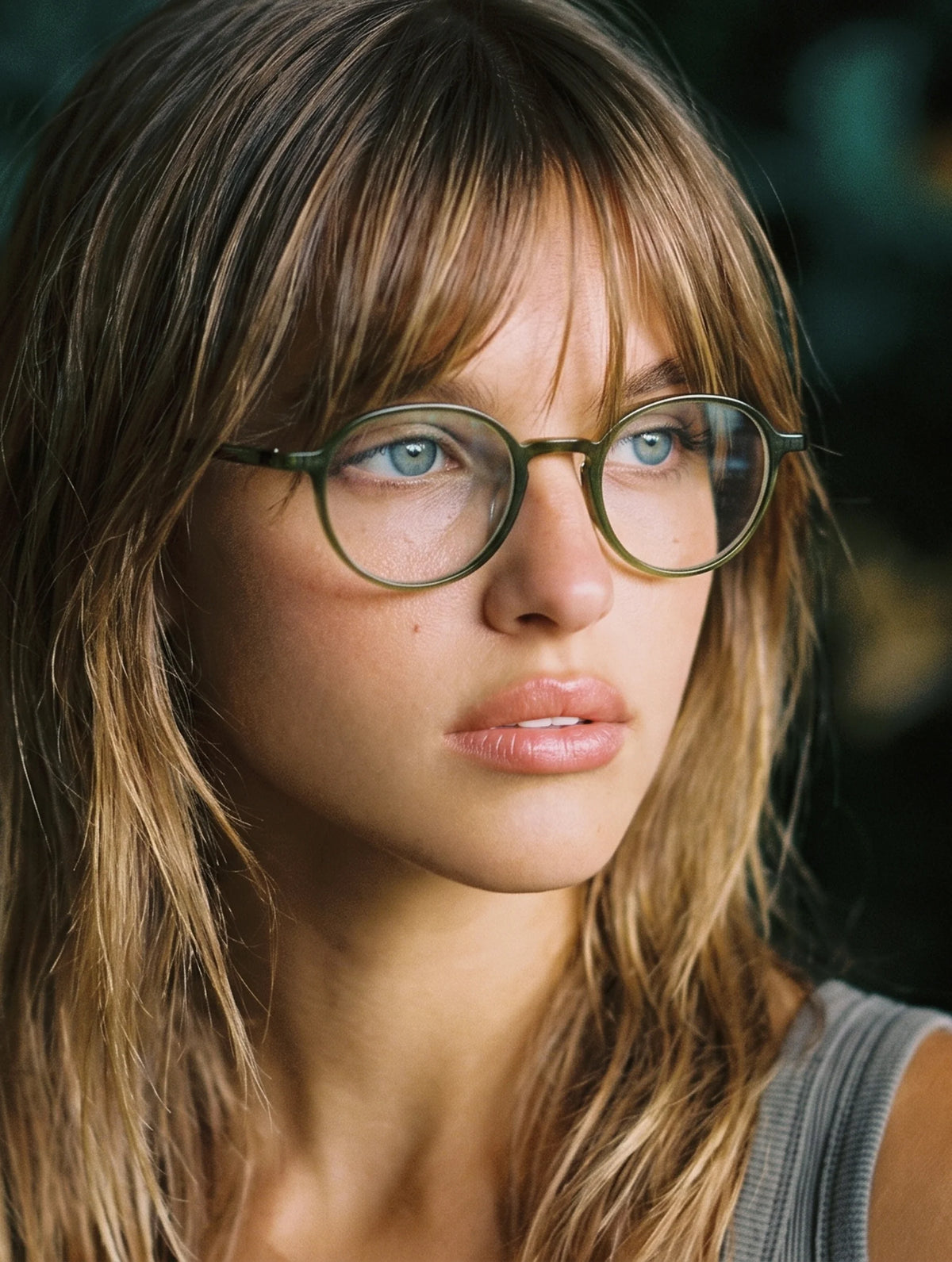 Lightweight Round Metal Glasses